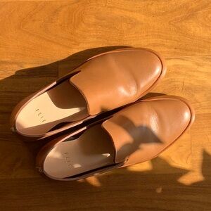 FEIT CLASSIC SLIP-ON Hand Sewn Slipper Women Size 36 vegetable leather
